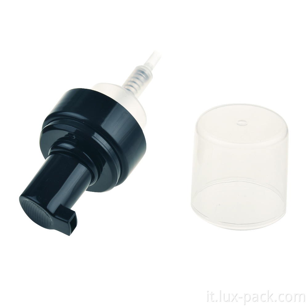 Pompa dell'acqua di spruzzatore in sapone in schiuma di vetro pompa in schiuma da 42 mm